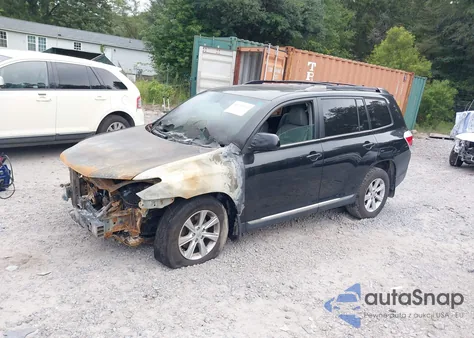 2011 Toyota Highlander Se V6 from USA, damaged, VIN 5TDBK3EH8BS064368